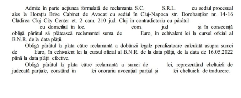 Avocat dreptul muncii Cluj